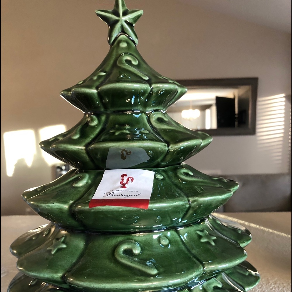 Christmas Tree Cookie Jar
